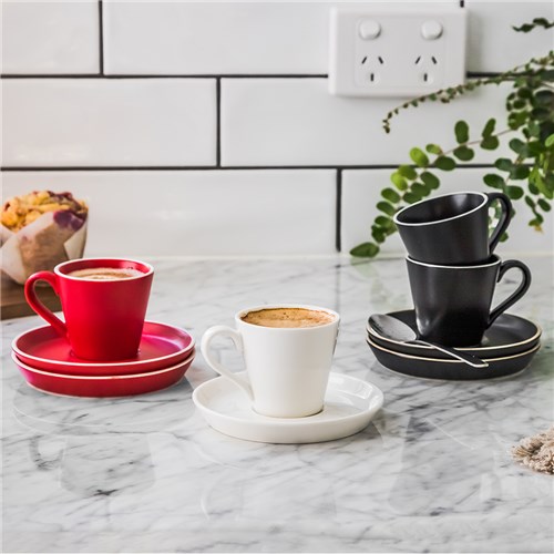 Cafe Espresso Saucer Black 118mm Pro.mundi